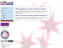 Tablet Screenshot of profane.eu.org